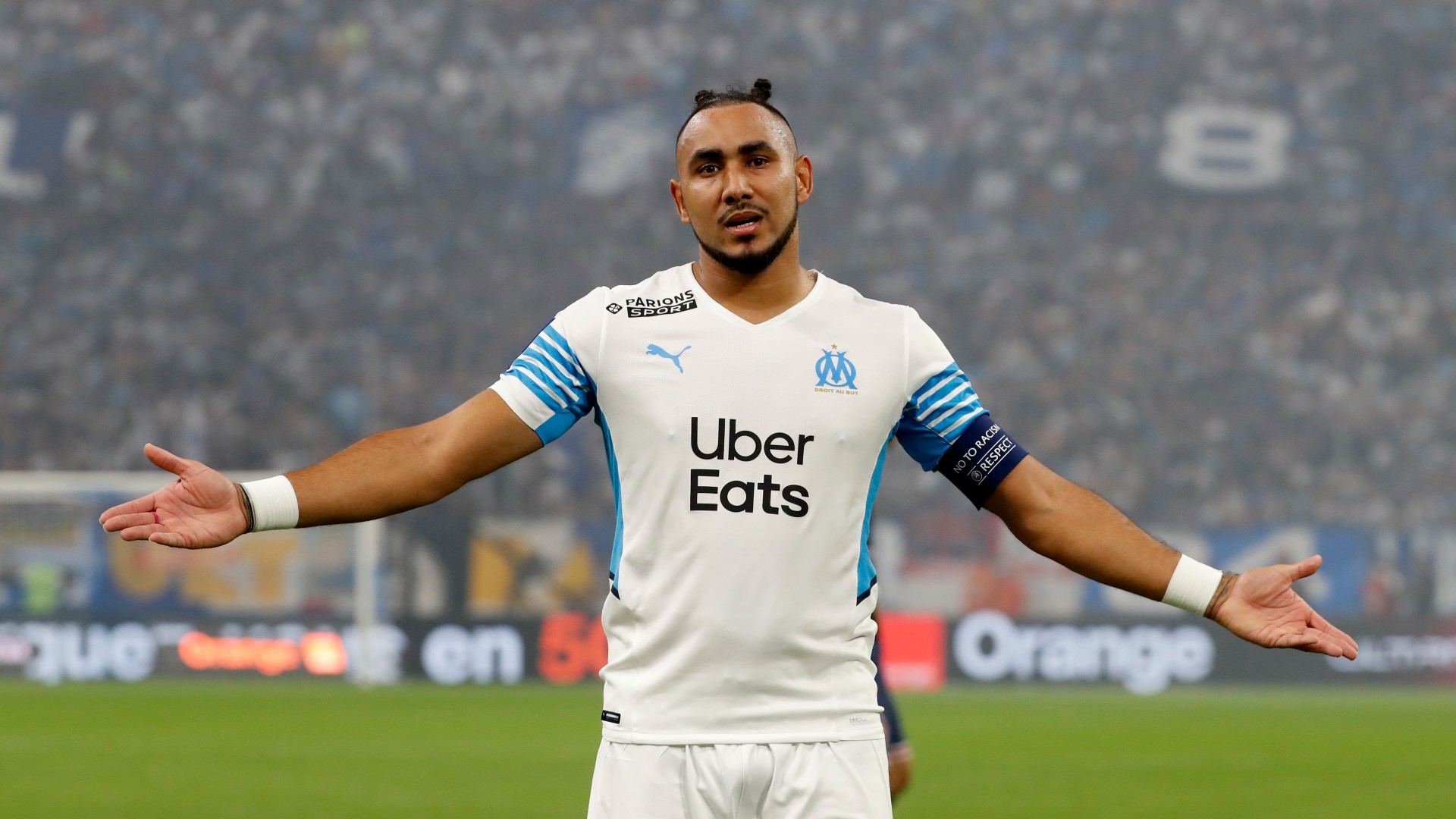 Payet pokušava pregovarati s navijačima. ERIC GAILLARD(Action Images